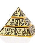 Three Layer Rotating Pyramid Fidget Toy For Stress Relief Desk Meditation Accessory Brass Office Decor Boss Gift