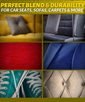 Fabric And Carpet Repair Kit For Tears, Holes, And Burns Easy DIY Patch For Upholstery, Rugs, And Clothing With Color Matching
