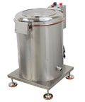 Straight Up Electric Food Dehydrator Spin Dryer Featuring Adjustable Centrifugal Action Up To Eight Hundred Fifty Rpm Crafted In Sturdy Stainless Steel