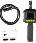Dope 2.4 Inch LCD Submersible Inspection Camera with 36 Inch Flexible Neck and accessories displayed