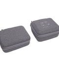 Ride Ready Carry Case For Flip Drone And RC2 Controller High Density Polyester Organizer Bag with gray fabric finish.