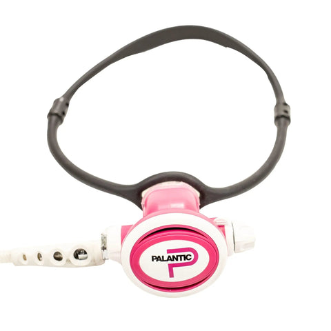 Silicone Regulator Necklace For Divers Dive Ready Secure Backup Holder Durable Design With BCD Connection 8 Inch Width 11 Inch Length
