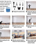 Installation guide for Steam Train Wallpaper Mural For Living Room And Bedroom Large 79 By 55 Inch Not Peel And Stick Vintage Steam Locomotive Poster Style Epic Room Makeover Decor In A Large Scale Design That Complements Neutral Tones And Adds Vintage Charm