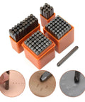 Metal Stamping Kit 36 Pc Set With One Eighth Inch Stamped Steel Letter And Number Punches A To Z And Zero To Nine Transfer Stamps Tool