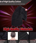 Welding Hood Cover With Extended Wraparound Neck Protector FR Cotton Rear Cover With Press Fit Seal on display