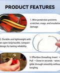 Pull Buddy Wire Pulling Kit For Electricians Rack A Tiers Six Piece Pro Grade Set with wire guides and open ring holder features