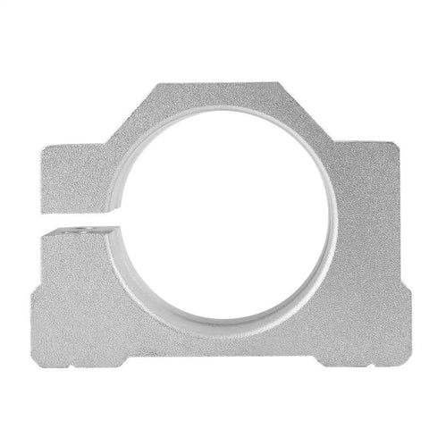 Durable 65mm Strong Cast Aluminum Spindle Motor Bracket Clamp With Smooth Finish For CNC Engraving Machine Seen from the front