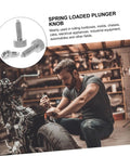 Real Deal Heavy Duty Stainless Steel Locking Plungers Double Quick Release Pull Ring Spring Pins Featuring Knurled Grip Handles Built Tough For Rock Solid Indexing And Accurate Locating on motorcycle