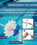 Polaris Zodiac 280 Replacement Parts Kit Beefed Up Wheel And Bag Accessories assembly instructions with turbine system