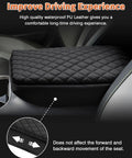 Subaru Outback Center Console Cover 2020-2026 custom fit armrest pad protector in waterproof PU leather inside car interior