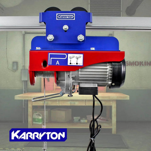 1 Ton I Beam Trolley For Electric Hoist Adjustable Manual Trolley Fits 2.5 To 5 Inch Beam Flange Compatible With PA600 PA800
