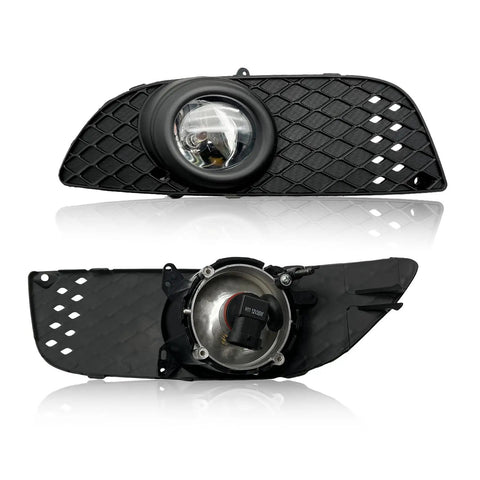 Fog Lights For 2008 2015 Mitsubishi Lancer Front Bumper Clear Lens H11 12V 35W Halogen Bulbs Wiring Harness Plug And Play