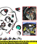 Complete Ignition Coil Kit With Wiring Harness CDI Stator For Motorcycle ATV Quad Pit Bike Buggy Go Kart 50cc to 125cc