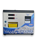 Dollar Bill To Coin Change Machine Black For Laundromats, Arcades And Vending Spots, Accepts $1-$100 Bills, Front View