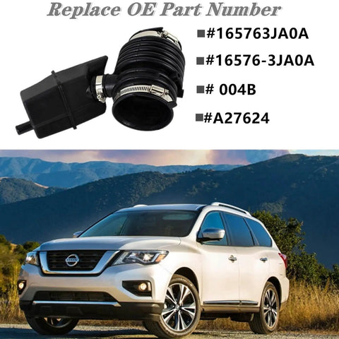 Engine Air Intake Hose Replacement For Nissan Murano 2015 2023 Pathfinder 2013 2016 Infiniti QX60 with OE part numbers displayed