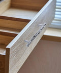 Rustic Branch Cabinet Handle Set Zinc Alloy Twig Pulls For Drawers And Closet Doors on a wooden drawer
