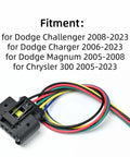 Dodge Fuel Pump Connector Pigtail Harness Plug N Play 5 Pin 12 Inch 18 Gauge Tinned Copper Wire for Challenger Charger Magnum