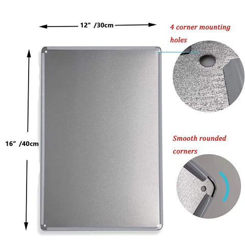 Solid Heavy Duty Bench Grinder Warning Metal Tin Wall Sign Ansi Caution Guidelines For Shop Floor And Workshop 12 X 16 Inch with 4 mounting holes