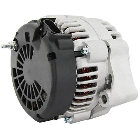 Rock Solid Alternator Replacement For GM Trucks And SUVs Including Tahoe Silverado 1500 2500 3500 With 4.3L 4.8L 5.3L And 6.0L Engines Fits Cadillac Chevrolet GMC Models Part 8247N 335 1086 Compatible