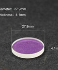 Set Of 10 Fiber Laser Protective Lenses For Raytools Cutting Heads, 27.9mm Diameter And 4.1mm Thick, 99.5 Percent Transmission