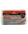 Onetime Fiber Mesh Crack Patch Wall Repair Fabric 6 Inch By 75 Foot Self Adhesive for interior and exterior use white roll