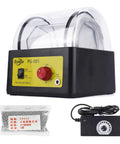 Tiny But Mighty Jewelry Polisher Tumbler Kit With Stainless Steel Ball Model PG 085, compact tool with power cord and beads bag
