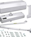 9000 Series Grade 1 Beefy Door Closer Multi Mount With Adjustable Power Spring Size 1 To 6 ADA Compliant UL Listed components