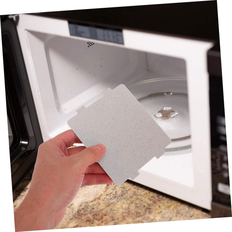 Installing a 10 Pack Mica Sheets For Microwave Oven Heat Insulation And Waveguide Cover Cuttable Long Lasting Microwave Parts