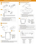 Installation guide for Smooth As Butter Ride Undermount Drawer Slides Soft Close Full Extension Glides 21 Inch in framed cabinets.