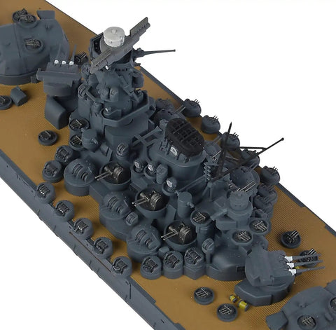 1/700 Japanese Battleship Yamato Plastic Model Kit Easy Assembly For History Buffs WWII Navy Ship High Detail Plastic Parts