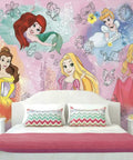 Under The Sea Blue Peel And Stick Wall Mural For Kids Rooms By RoomMates 10.5 Ft By 6 Ft When Assembled Totally Easy Peel And Stick Application