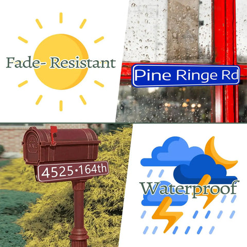 Totally Personalized Metal Street Sign With Your Text Logo Or Photo For Office Home Cafe Bar Indoor Outdoor Decor, Fade Resistant UV Print, Customizable Background Color, Font, And Image Upload.
