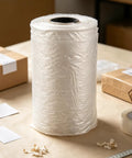 Air Cushion Wrap Roll 984ft Inflatable Bubble Cushions For Packaging And Shipping Supplies on a packing table