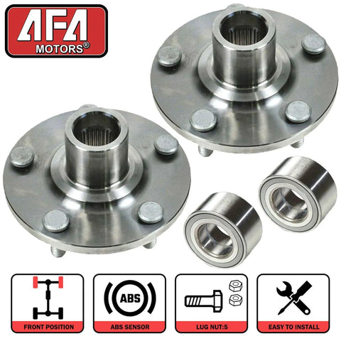 Front Wheel Bearing Hub Assembly 5 Lug Fit For Lexus ES300h ES330 ES350 RX330 RX350 RX400h Venza Sienna Camry Avalon Highlander