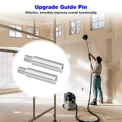 Killer Replacement Sander Guide Pin For Porter Cable 7800 Drywall Sander And Polisher Type Two. Two stainless steel pins in use.