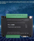 Beefy 24V PLC Controller For Industrial Automation with 14 input and 10 output FX1N-24MR style compact control board on display