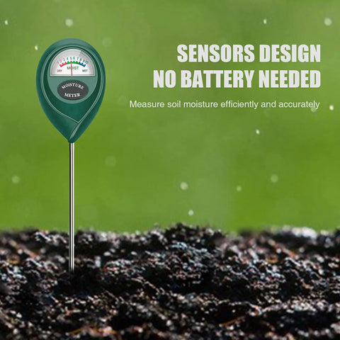 2 Pack Soil Moisture Meter Portable Garden Hygrometer No Battery Needed For Indoor Outdoor Use Root Friendly Probe in garden soil