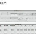 Heavy Duty 18 Inch Drawer Slides Set With Soft Close And Full Extension 3 Fold Ball Bearing Rails diagram and dimensions
