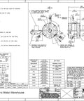 Badass Direct Drive Furnace Motor One Fourth Hp With Damn Solid Four Speed Settings And Smooth Reversible Shaft For Tough Everyday Heating System Repairs And Upgrades detailed technical schematics.