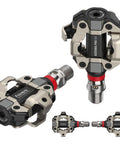 ASSIOMA PRO MX-2 Power Meter Pedals Bundle With Power Bank, Left Pedal With Sensor And Right Pedal Without Sensor, MTB SPD Cleats