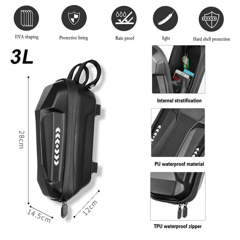 35.8 Inch Heavy Duty Electric Scooter Lock Anti Theft With Secure Bag And 3 Keys High Security For Electric Scooters E Bikes And Motorcycles Built To Resist Cuts And Shocks