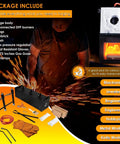 Triple Burner Propane Forge for Blacksmithing and Knife Making, 2700℉ Heavy-Duty Square Forge With Large Capacity, Portable Yet Powerful