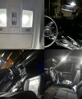 LED Festoon Bulbs 31mm 7065 6000K Xenon White CAN Bus Interior Dome Lights in Various Vehicle Applications