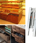Beefed Up Heavy Duty Drawer Slides With Hydraulic Dampening Full Extension Soft Close 40Kg Load Capacity Ideal For Kitchen And Bedroom Storage