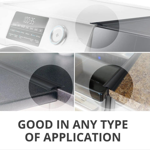 Premium Silicone Stove Gap Cover For Between Stove And Counter, Self Adhesive 50 Inch By 1 Inch Gap Filler in kitchen settings