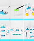 Hands On Electricity And Magnetism Kit For Kids And Students A Fun STEM Science Experiment Set with circuit board layout