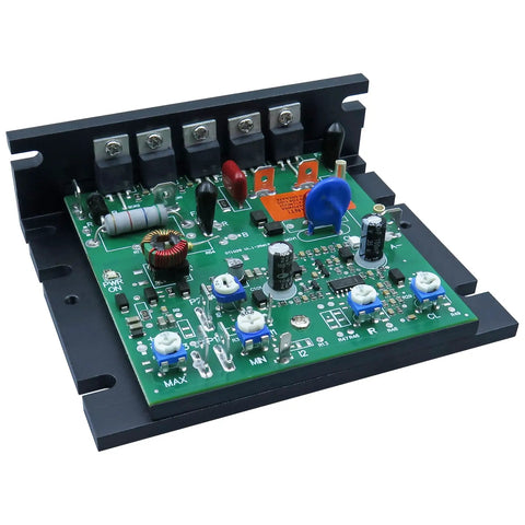 Plug And Play 120V DC Motor Speed Controller For SCR Drives Direct Replacement For KBIC120 Compatible With PM Shunt And Universal Motors Easy Install Drive Chassis Upgrade black PCB