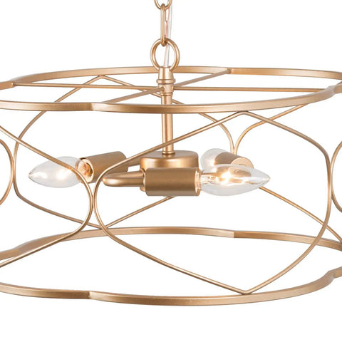 Dope Gold Drum Chandelier Three Light Pendant Ceiling Light For Kitchen Island Dining Room Living Room And Entryway Modern Gold Hanging Fixture With Elegant Drum Shade.