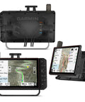 Garmin Tread XL Baja Race Edition Off Road Navigator Pack With Ultrabright 10 Inch Screen displaying map interface