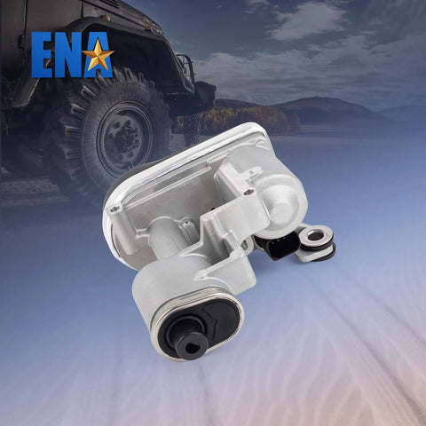 Dodge Ram 48RE Transmission Throttle Valve Actuator Replacement For 2003 2004 2005 2006 2007 2008 2009 53041140AB 609045 TH463 Direct Fit OEM Equivalent For 2500 3500 Models silver throttle actuator with mounting port